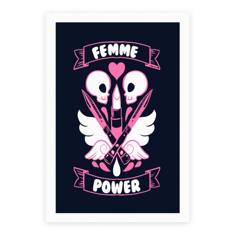 Femme Power Poster