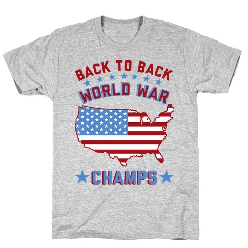 back to back ww2 champs shirt