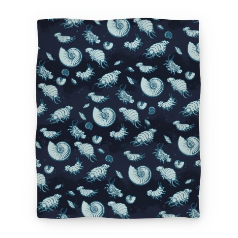 Giant Isopod Pattern Blanket Blanket