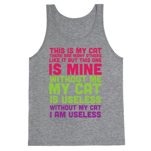 This is my Cat Tank Top