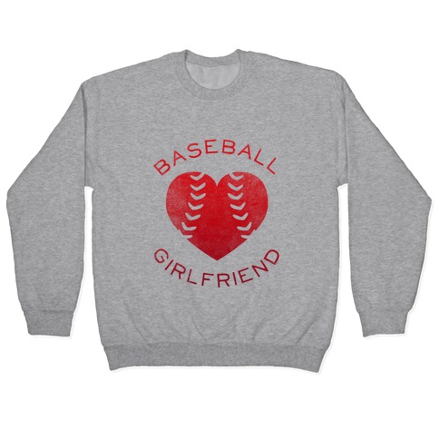 red baseball pullover