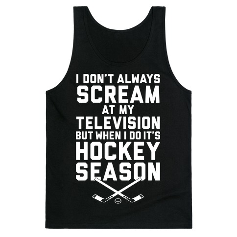 Hockey Season Tank Top