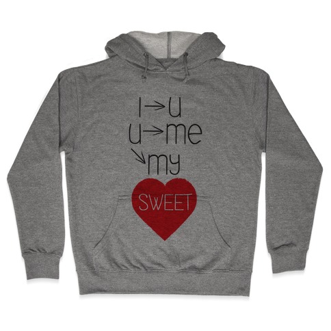 Sweet Heart Hooded Sweatshirt