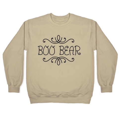 bear crewneck sweatshirt