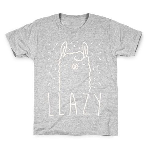 Llazy Llama Kids T-Shirt