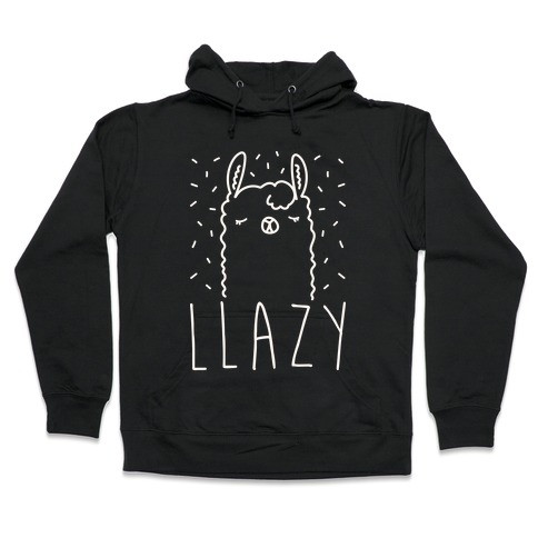 Llazy Llama Hooded Sweatshirt
