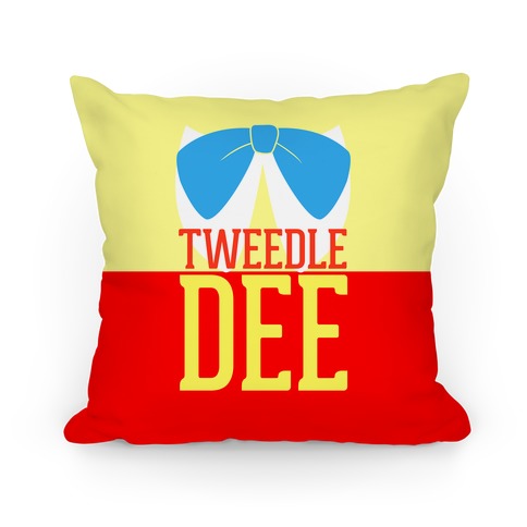 Tweedle Dee (1 of 2) Pillow