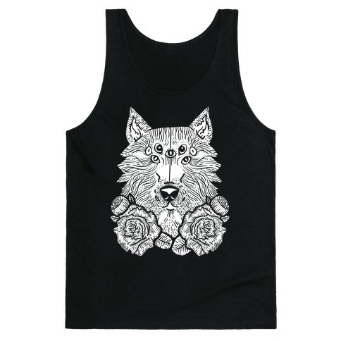 Seven Eyed Wolf - Tank Top - HUMAN