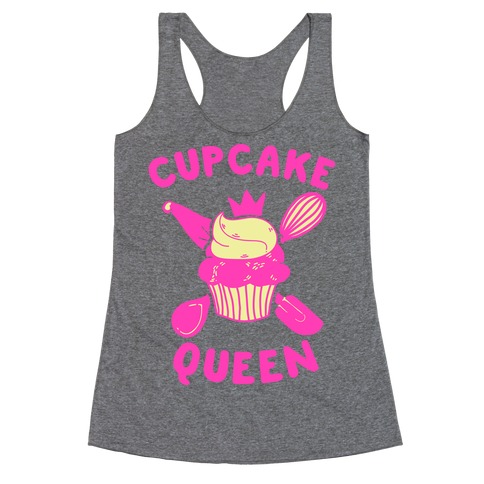 Cupcake Queen Racerback Tank Top