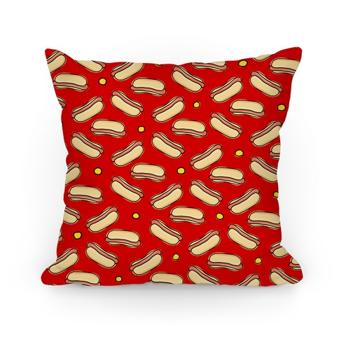 long hot dog pillow