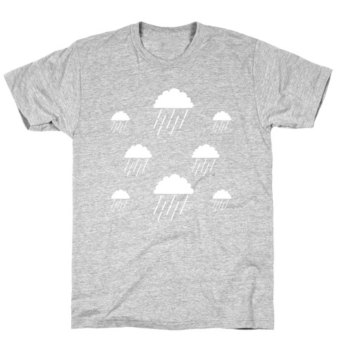 Minimalist Rain Clouds T-Shirt