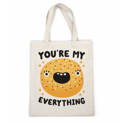 You're My Everything Bagel Casual Tote