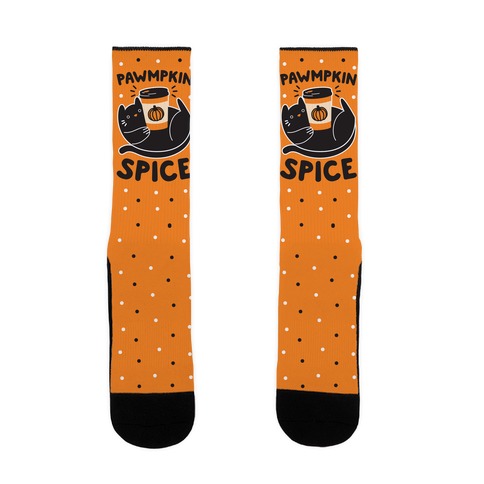 Pawmpkin Spice Sock