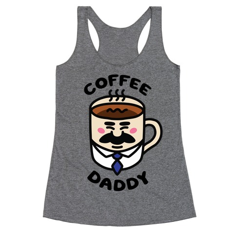 Coffee Daddy Racerback Tank Top