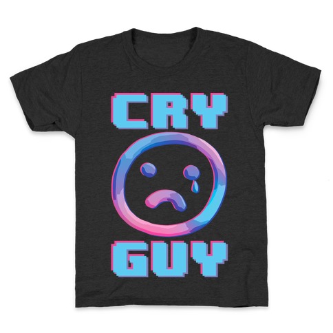 Cry Guy Sadboi Kids T-Shirt