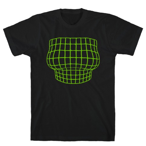 Retro 3D Bust T-Shirt