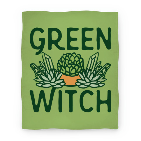Green Witch Blanket