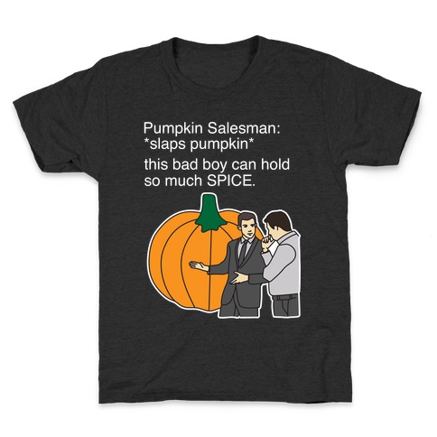 Pumpkin Salesman Kids T-Shirt