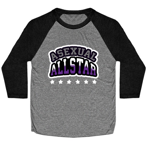 Asexual Allstar Baseball Tee
