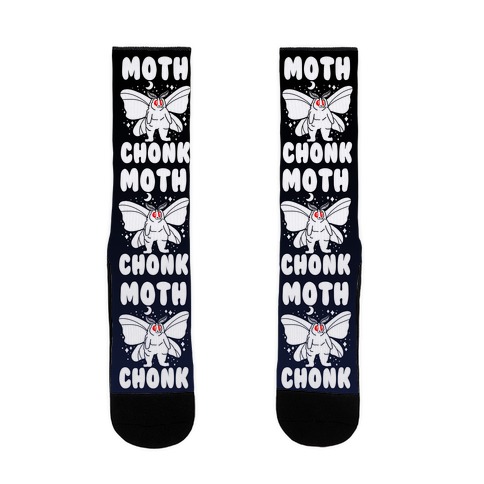 Moth Chonk Sock