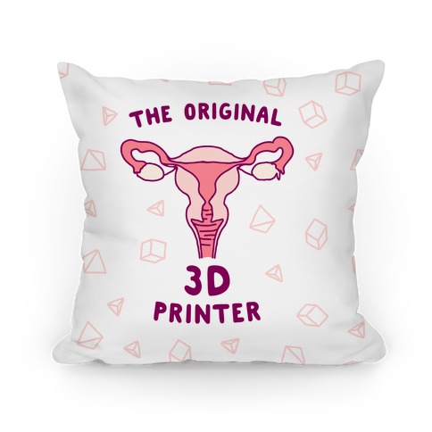 The Original 3d Printer Pillow