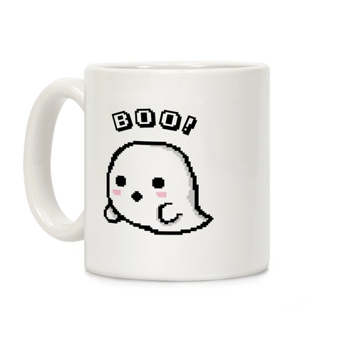 Pixel Ghost Coffee Mug