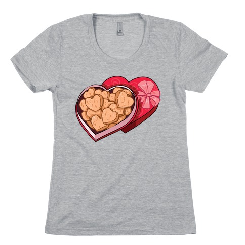 Valentine Nuggies Womens T-Shirt