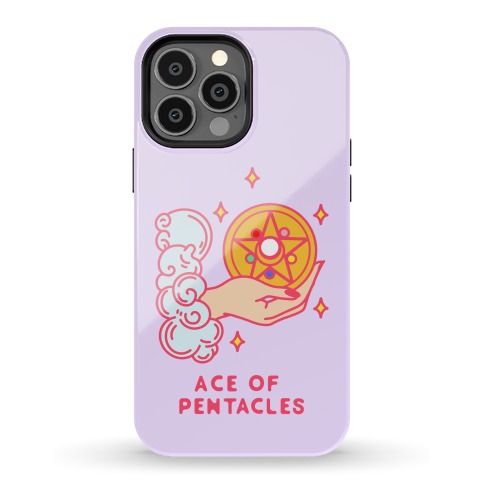 Ace of Pentacles Transformation Brooch Phone Case