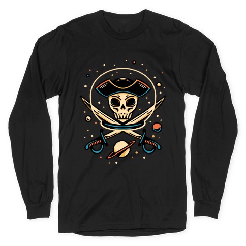 Space Pirate Long Sleeve T-Shirt