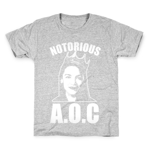 Notorious AOC (Alexandria Ocasio-Cortez) Kids T-Shirt