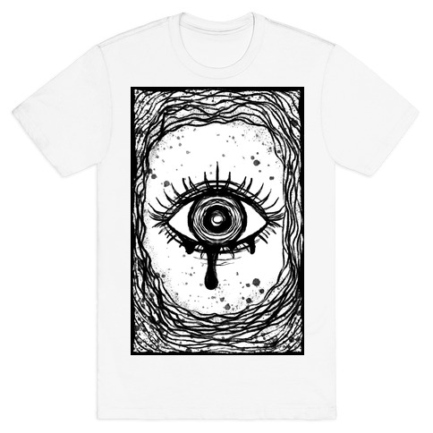 Trippy Eye B&W T-Shirt