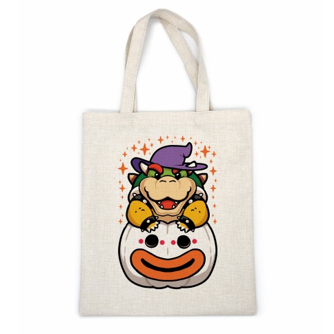 Cute Halloween Bowser Casual Tote