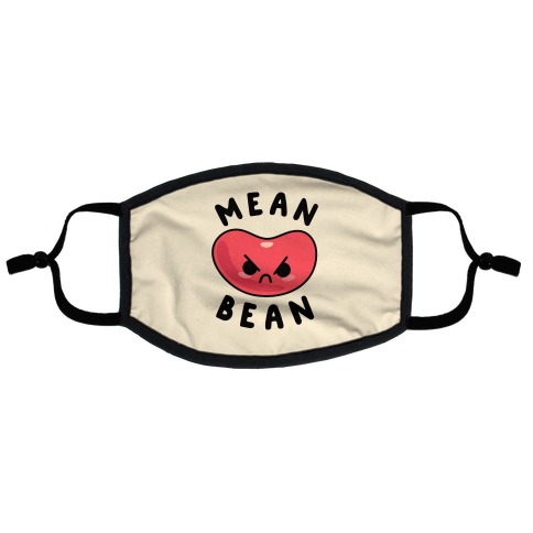 Mean Bean Flat Face Mask