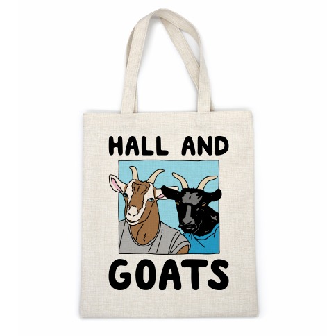 Hall And Goats Parody Casual Tote