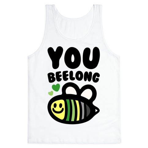 Bee Yourself Aromantic Pride Tank Top