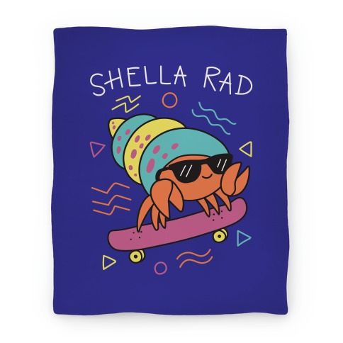 Shella Rad Crab Blanket