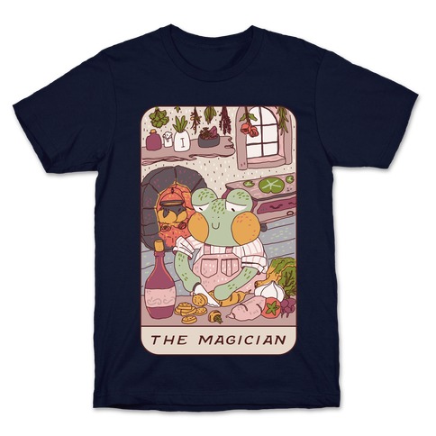 Cottagecore Magician Tarot Card T-Shirt