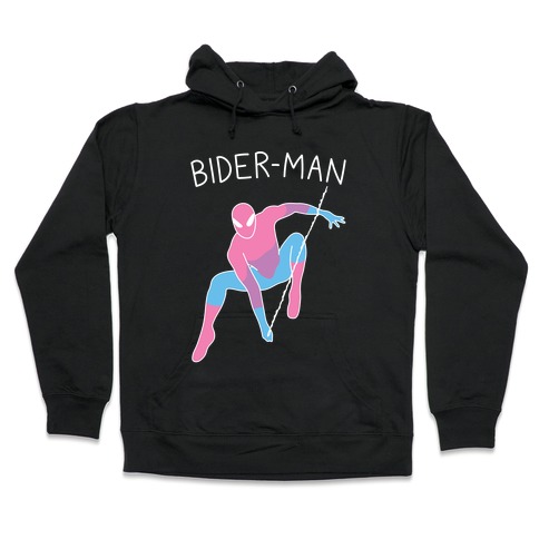 Bider-Man Parody Hooded Sweatshirt