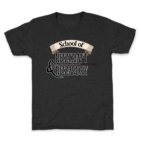 School of Rizzcraft and Rizzardry Kids T-Shirt