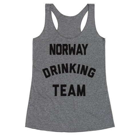 Norway Drinking Team Racerback Tank Top