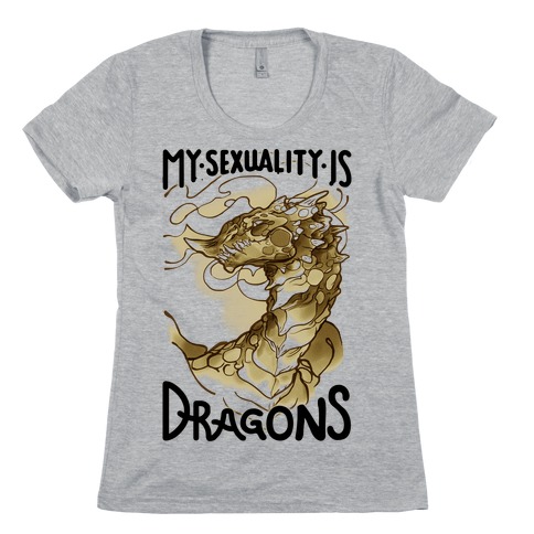 My Sexuality Is Dragons Womens T-Shirt