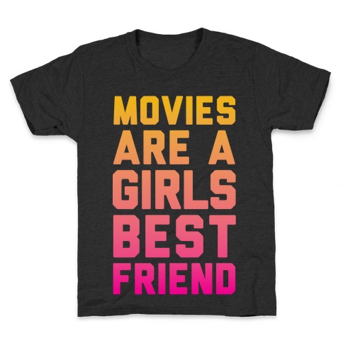 Movies Are a Girls Best Friend Kids T-Shirt