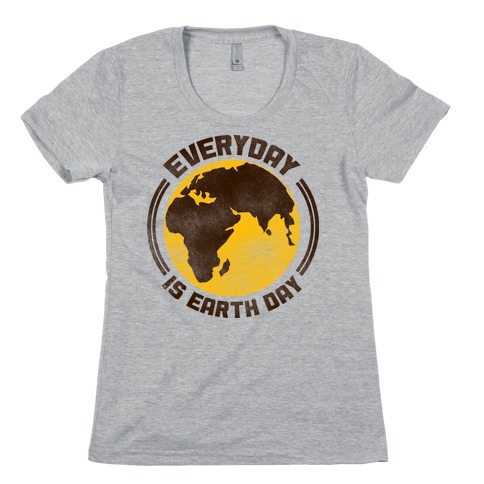 Earth Day Womens T-Shirt