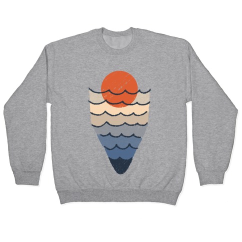 Ocean Sketch Pullover