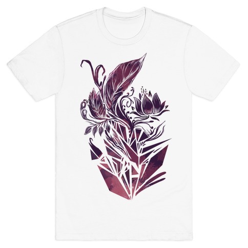 Leaves in Geometry T-Shirt