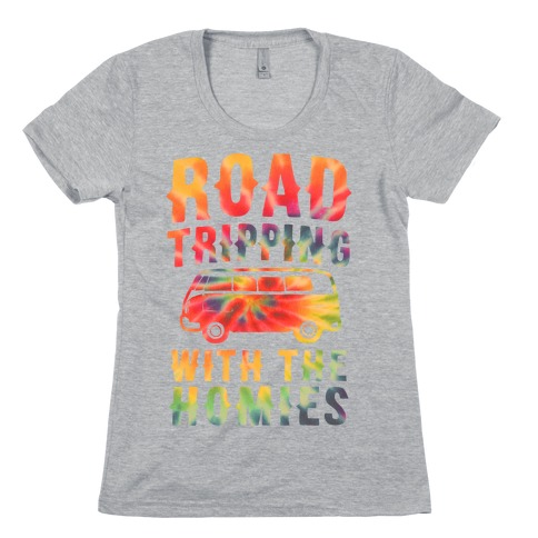 Road Tripping With the Homies Womens T-Shirt