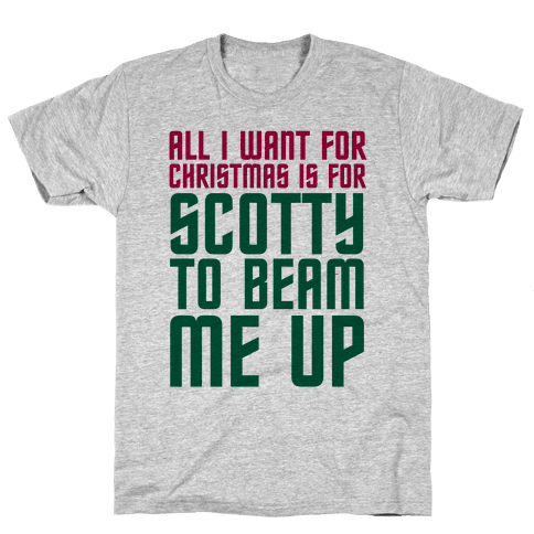 Scotty Beam Me Up - T-Shirt - HUMAN