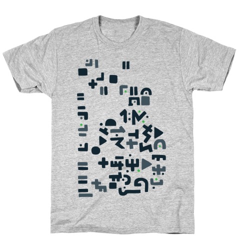 Alien Writing T-Shirt