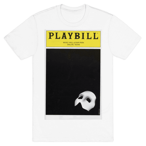 playbill t shirt