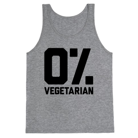 0% Vegetarian Tank Top